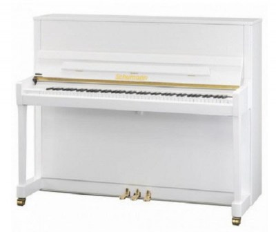 Schumann  122  Pianoforte verticale  Bianco