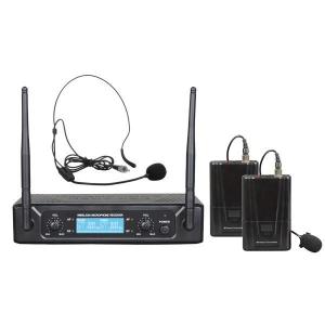 ZZIPP  Set doppio radiomicrofono UHF674,20/694,00  TXZZ520