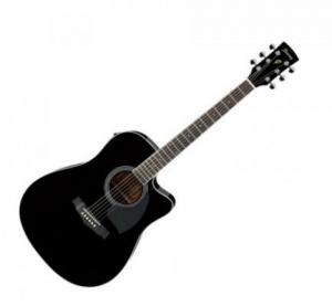IBANEZ PF15ECE-BK chitarra electoacustica nera