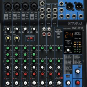 Yamaha mixer MG10XU MG SERIES Black